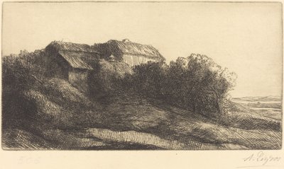 Mökki rinteessä tekijältä Alphonse Legros