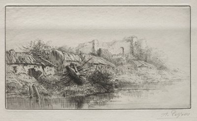 Autio kylä. tekijältä Alphonse Legros