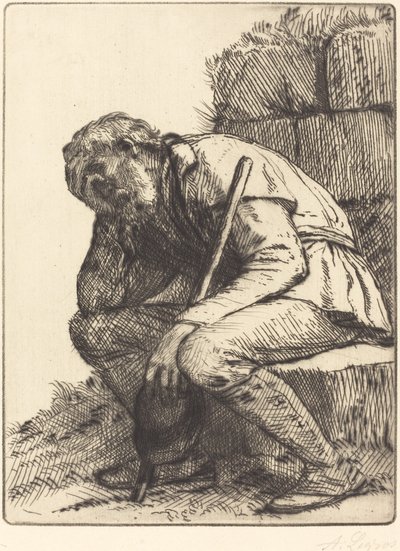Desperate Man Desperate häntä. tekijältä Alphonse Legros