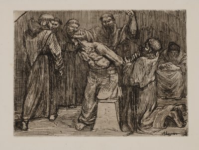 Kuri luostarissa tekijältä Alphonse Legros