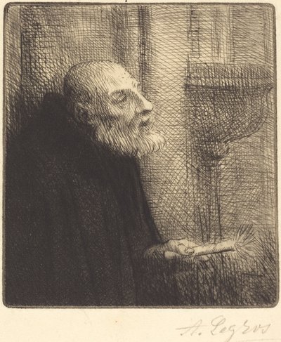 Pyhän veden jakelija tekijältä Alphonse Legros