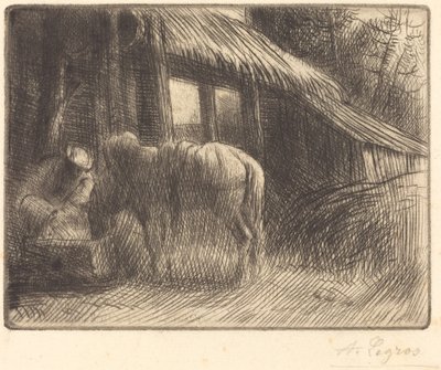 Juomakaukalo, 2. lautanen Juomakaukalo. tekijältä Alphonse Legros