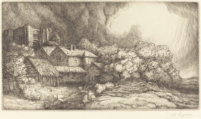 Granja al monestir finès tekijältä Alphonse Legros