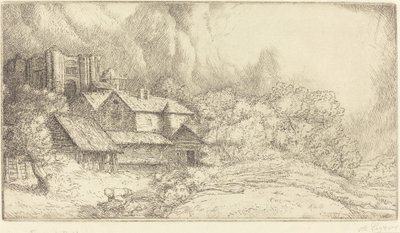 Maatila luostarissa Maatila luostarissa. tekijältä Alphonse Legros
