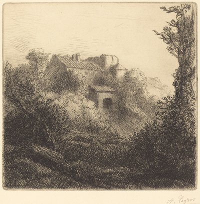 Maatila kukkulalla Maatila kukkulalla. tekijältä Alphonse Legros