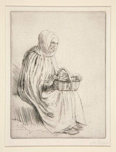 Markkinoiden nainen tekijältä Alphonse Legros