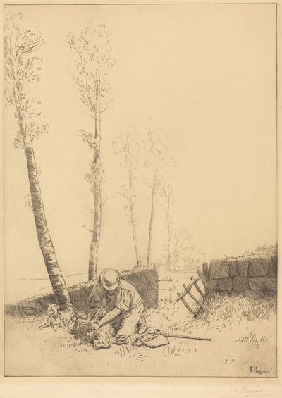 Lampaan löytäminen tekijältä Alphonse Legros