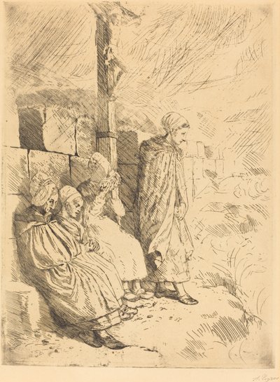 Kalastajien vaimot tekijältä Alphonse Legros