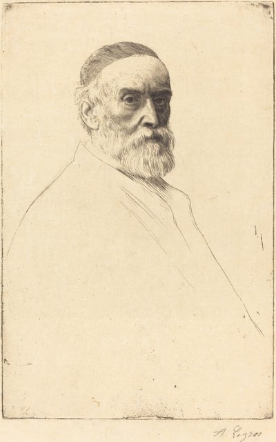 G.F. Watts, R.A. tekijältä Alphonse Legros