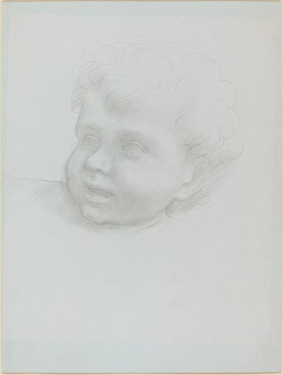 Lapsen pää tekijältä Alphonse Legros
