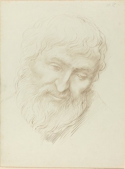 Miehen pää tekijältä Alphonse Legros