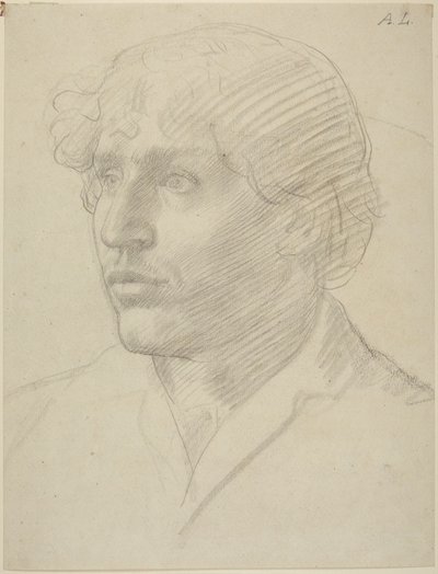 Miehen pää tekijältä Alphonse Legros