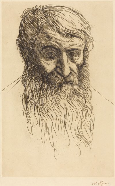 Filosofin pää (Tête de philosophe) tekijältä Alphonse Legros