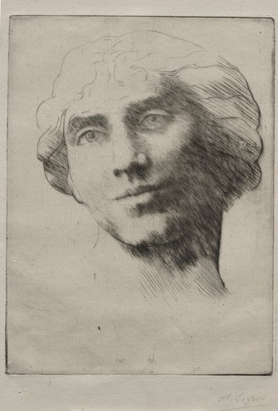Nuoren naisen johtaja. tekijältä Alphonse Legros