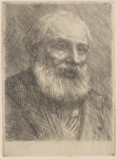 Vanhan miehen pää tekijältä Alphonse Legros