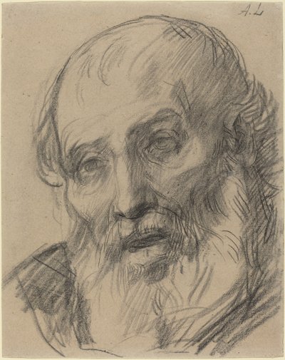 Vanhan miehen pää tekijältä Alphonse Legros