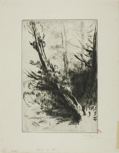 Puussa tekijältä Alphonse Legros