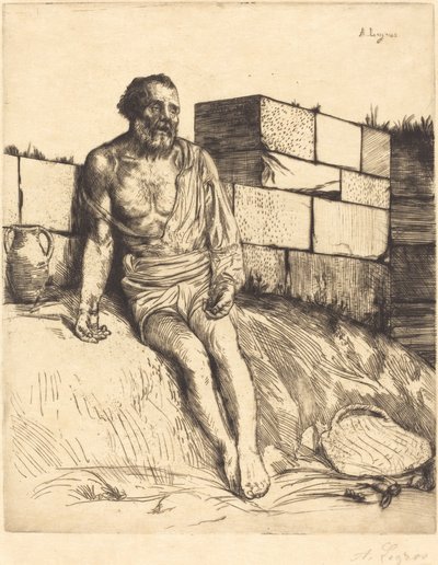 Työ, 1. levy. tekijältä Alphonse Legros