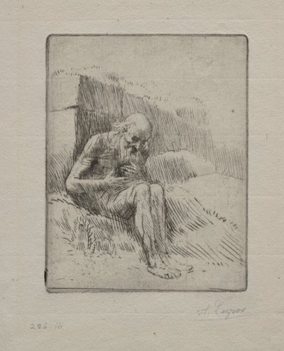 Työ 2. levy. tekijältä Alphonse Legros