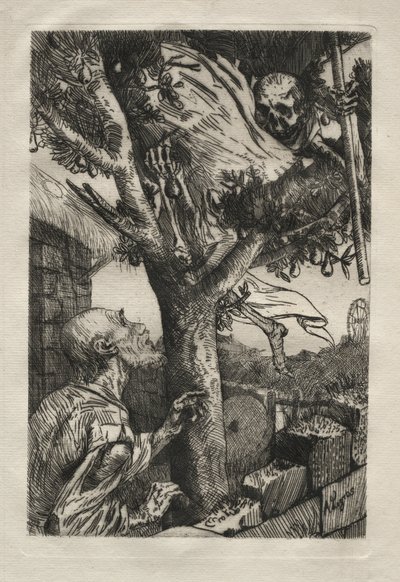 kuolema päärynäpuussa tekijältä Alphonse Legros
