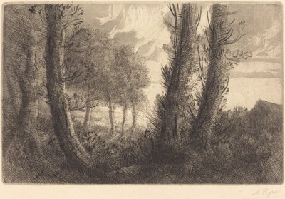 Maisema tekijältä Alphonse Legros