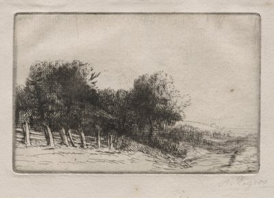 Maisema tekijältä Alphonse Legros