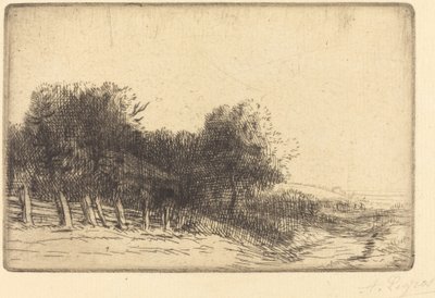 Maisema tekijältä Alphonse Legros
