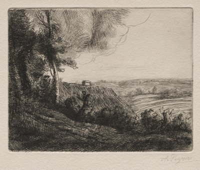 Maisema tekijältä Alphonse Legros