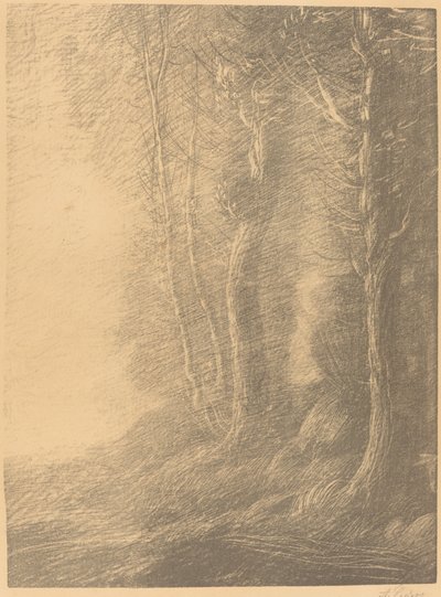 Maisema Maisema. tekijältä Alphonse Legros