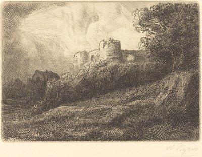 Maisema Maisema. tekijältä Alphonse Legros
