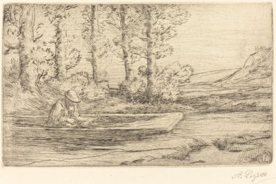 Maisema Maisema. tekijältä Alphonse Legros
