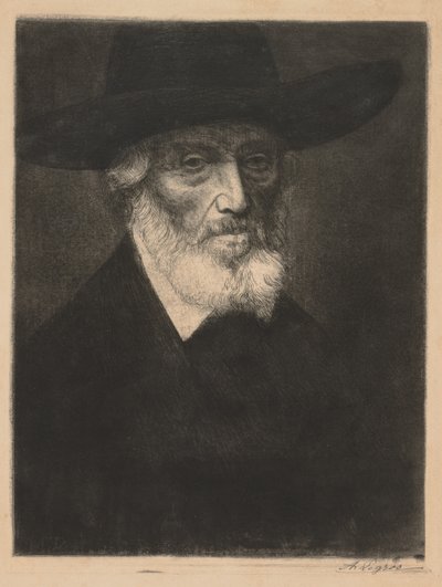 Thomas Carlylen suuri muotokuva tekijältä Alphonse Legros
