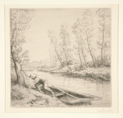 Aamu joella tekijältä Alphonse Legros