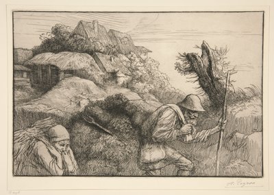 Paluu metsästä tekijältä Alphonse Legros