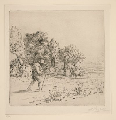 Kauppias (Peddler) tekijältä Alphonse Legros