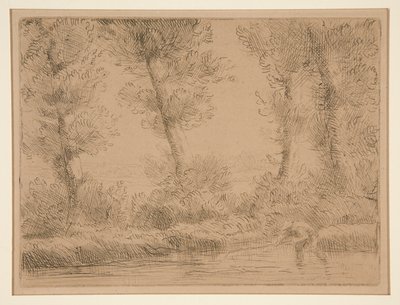 Les Bords de la Liane (Lianen rannat) tekijältä Alphonse Legros