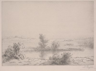 Suot (etsaus) tekijältä Alphonse Legros