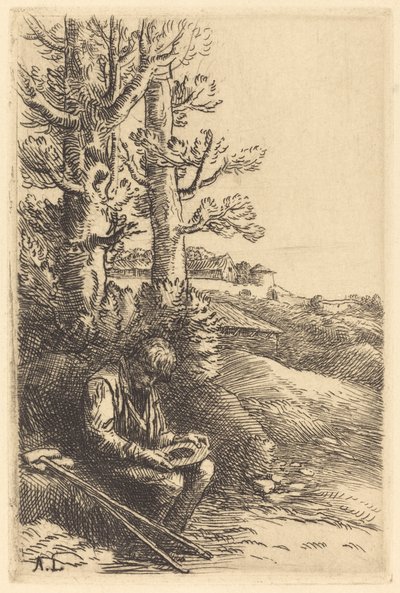 Pikku kerjäläinen Pieni kerjäläinen. tekijältä Alphonse Legros