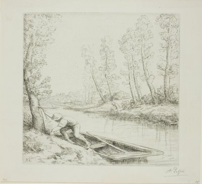 Aamu joella tekijältä Alphonse Legros