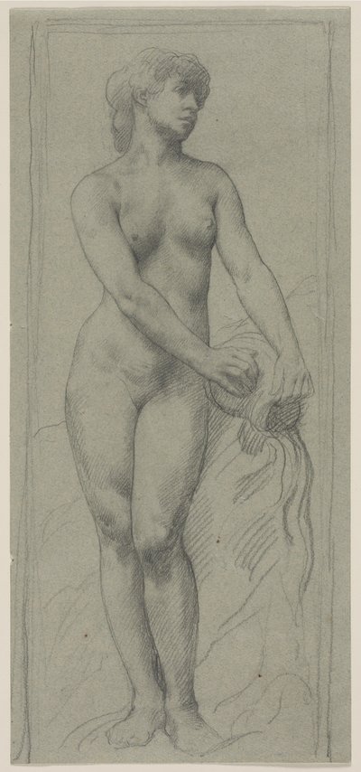 Alaston nainen. tekijältä Alphonse Legros