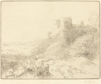 Vanha linna tekijältä Alphonse Legros