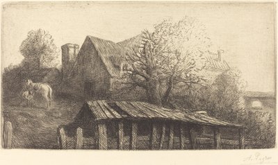 Vanha Inn tekijältä Alphonse Legros