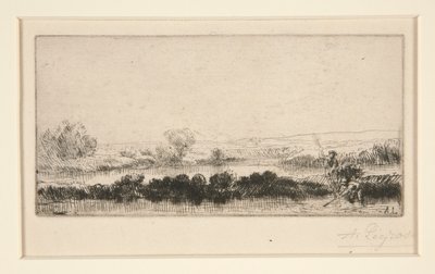 Tourbieresin maaseutu: suoalueella tekijältä Alphonse Legros