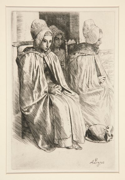 Talonpojat Boulognen naapurustossa tekijältä Alphonse Legros