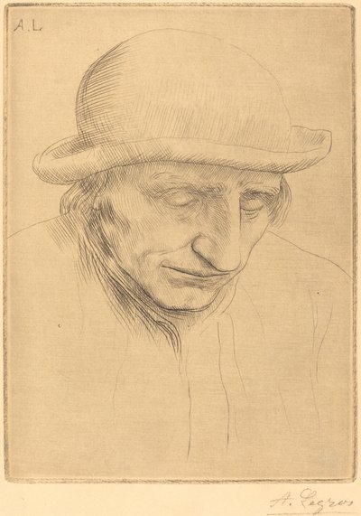 Talonpoika pyöreässä hatussa tekijältä Alphonse Legros