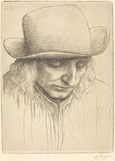 Talonpoika pyöreässä hatussa Talonpoika pyöreässä hatussa. tekijältä Alphonse Legros