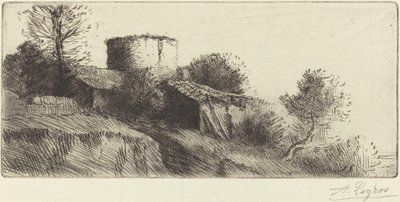 Kyyhkynen torni tekijältä Alphonse Legros