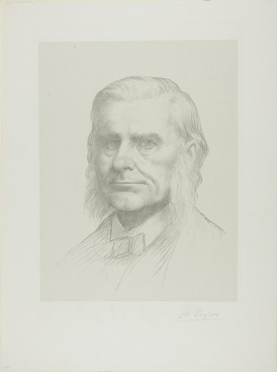 Professori Huxleyn muotokuva tekijältä Alphonse Legros