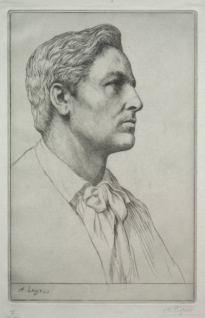 Sir Charles Holroydin muotokuva tekijältä Alphonse Legros