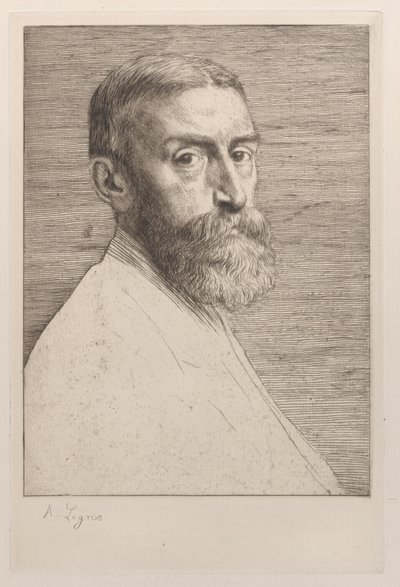 Sir Edward John Poynterin muotokuva, 1877. tekijältä Alphonse Legros